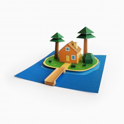 Casa en una Isla con Pinos Casa en una Isla con Pinos
