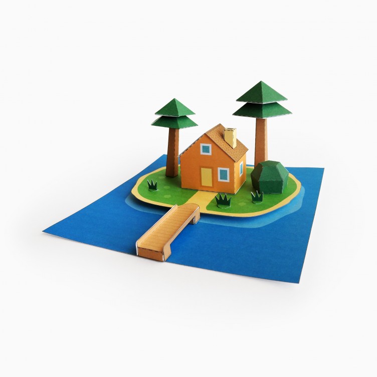 Casa en una Isla con Pinos Casa en una Isla con Pinos