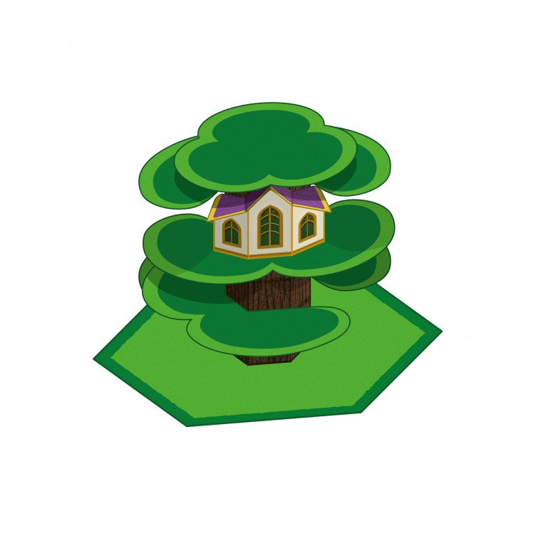 Casa en el Árbol Élfica