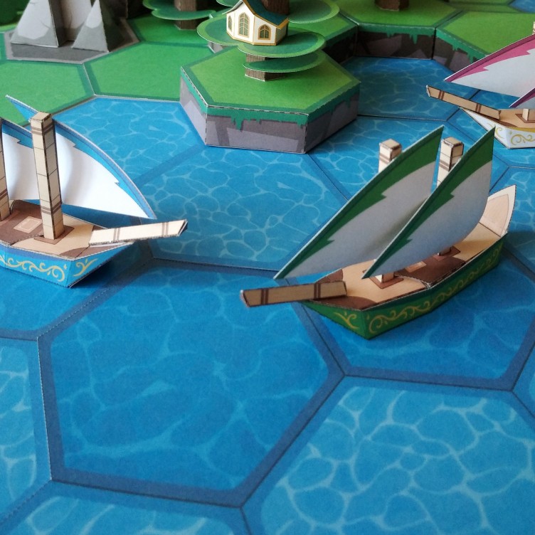 Barco de Vela Élfico
