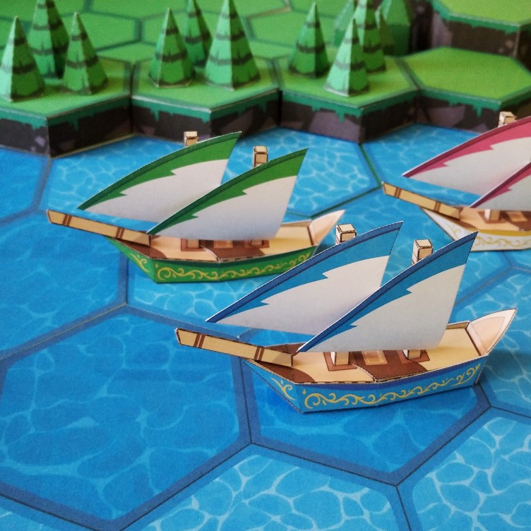 Barco de Vela Élfico