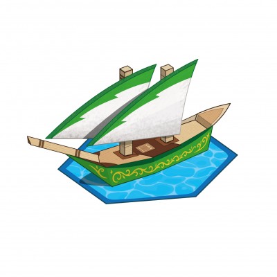 Barco de Vela Élfico