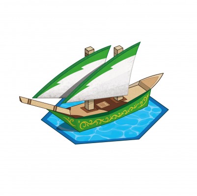 Barco de Vela Élfico