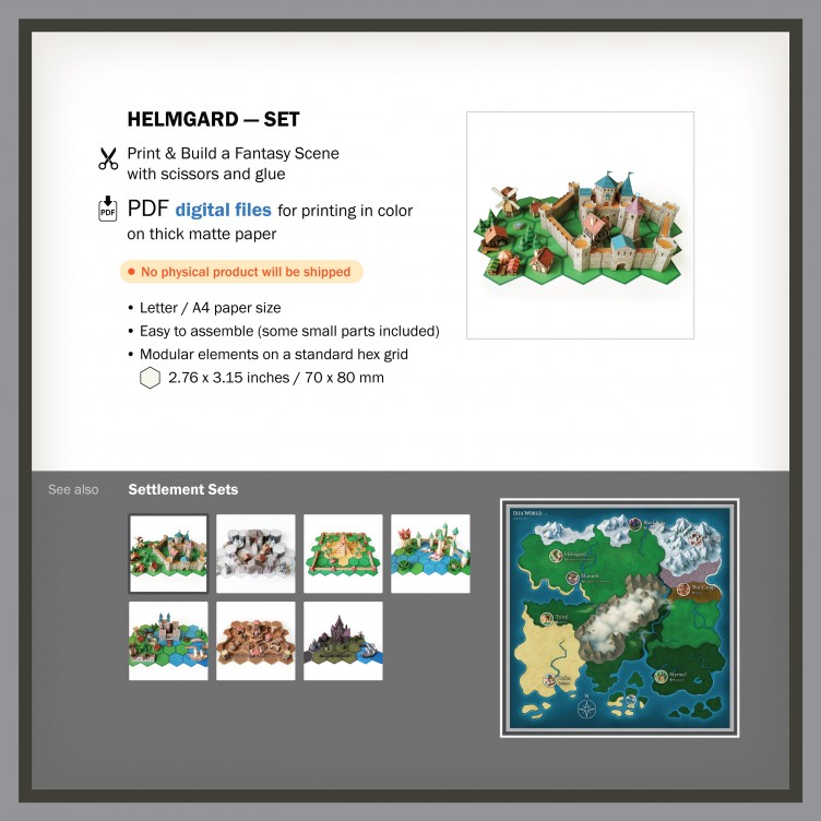 Helmgard – Set de Ciudad Medieval Helmgard – Set de Ciudad Medieval