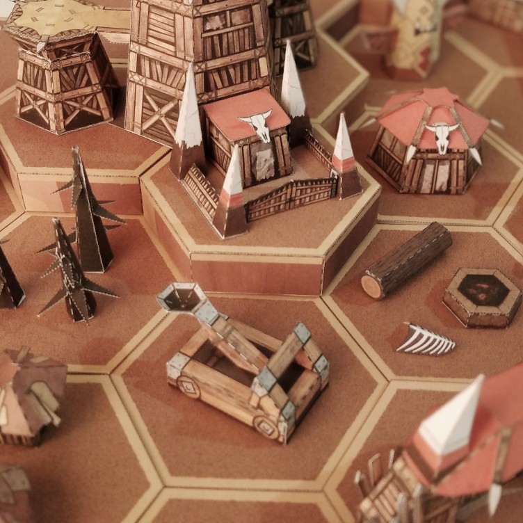 Campamento de Guerra – Asentamiento Orco