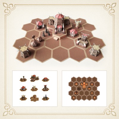 Conjunto Campamento de Orcos