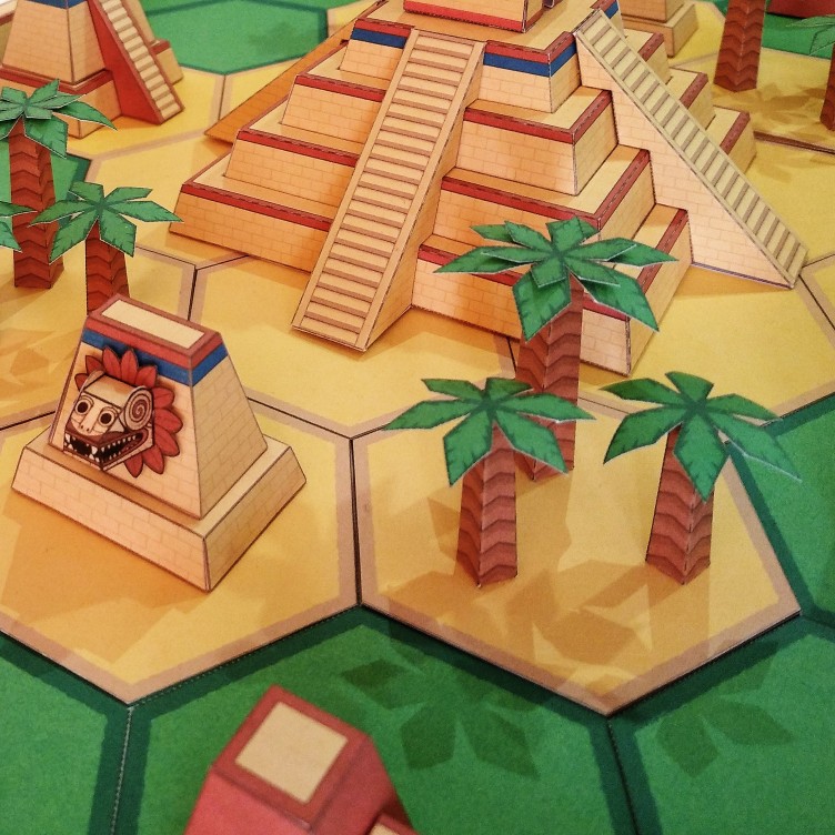 Tzinal - Set de ciudad de la selva