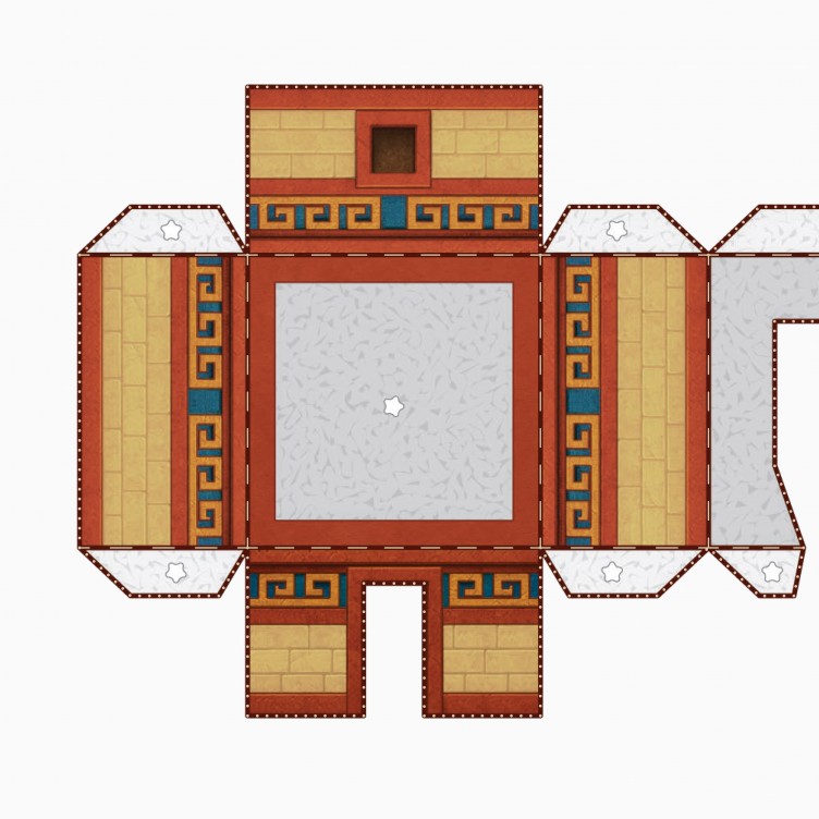 Tzinal - Set de ciudad de la selva