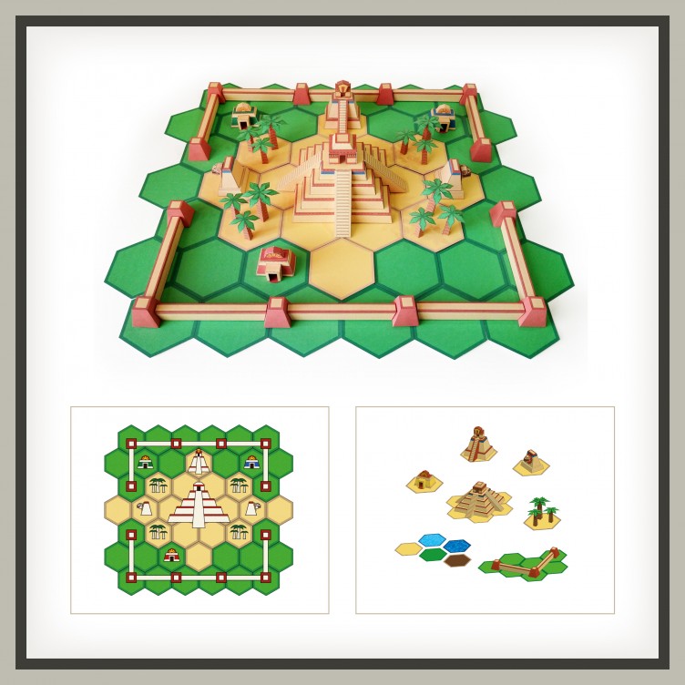 Tzinal - Set de ciudad de la selva