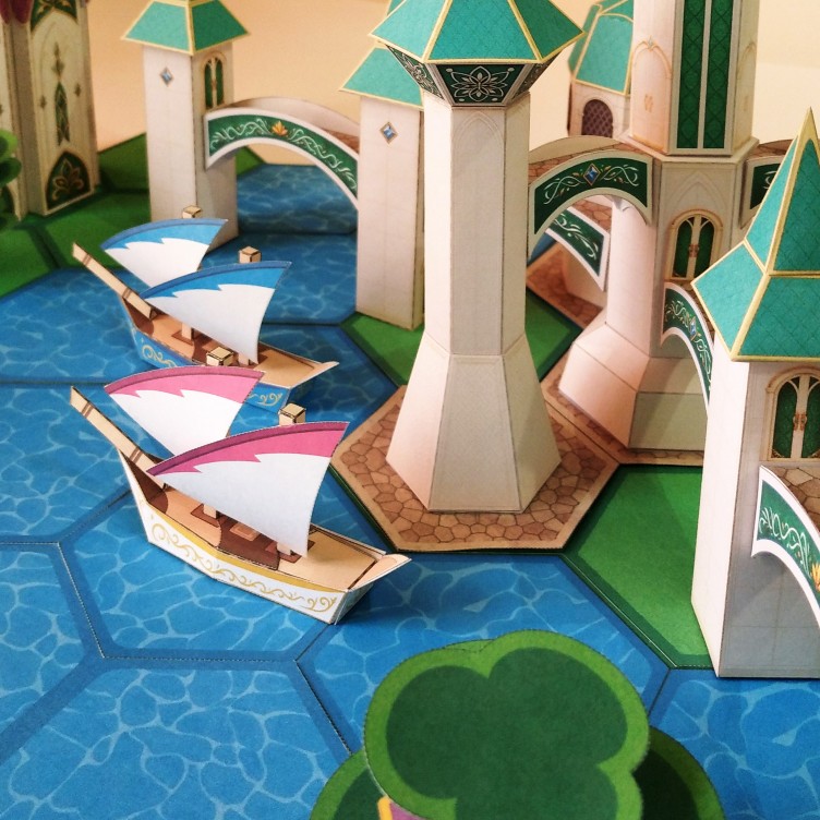 Myrinel – set de ciudad élfica