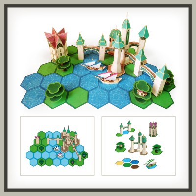 Myrinel – set de ciudad élfica