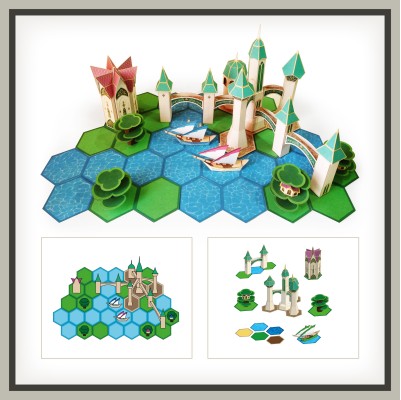 Myrinel – set de ciudad élfica