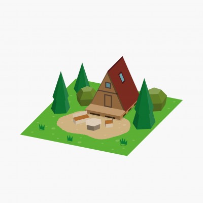 Pequeña Casa en el Bosque